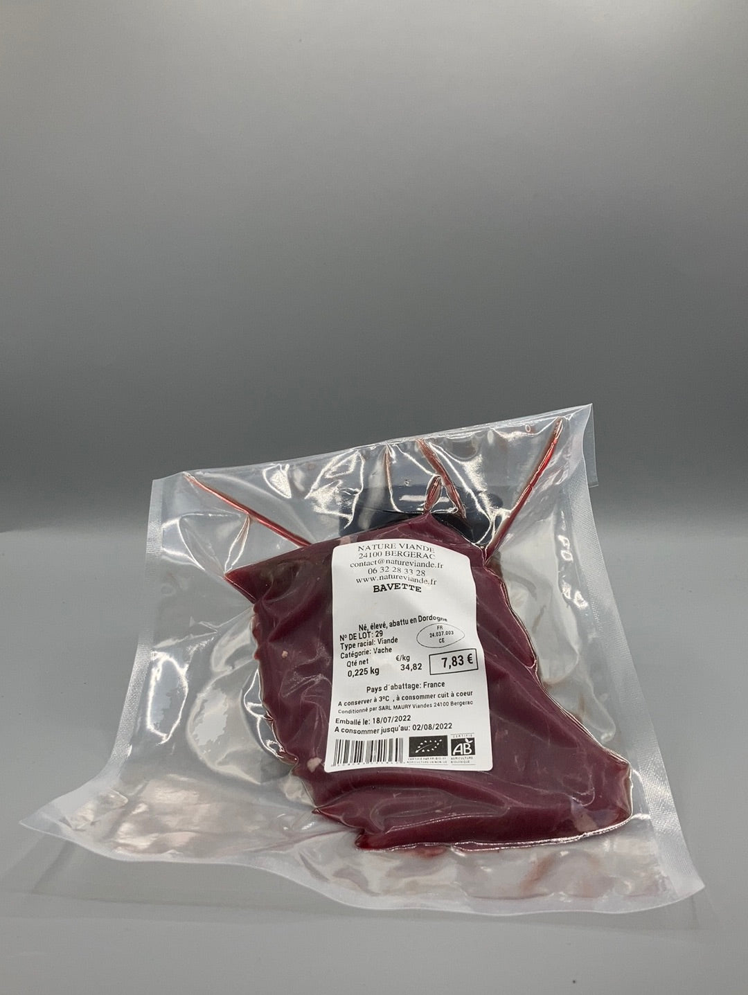 BAVETTE - NATURE VIANDE