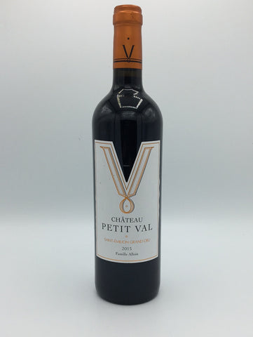 CHATEAU PETIT VAL - SAINT ÉMILION GRAND CRU - ROUGE 2015