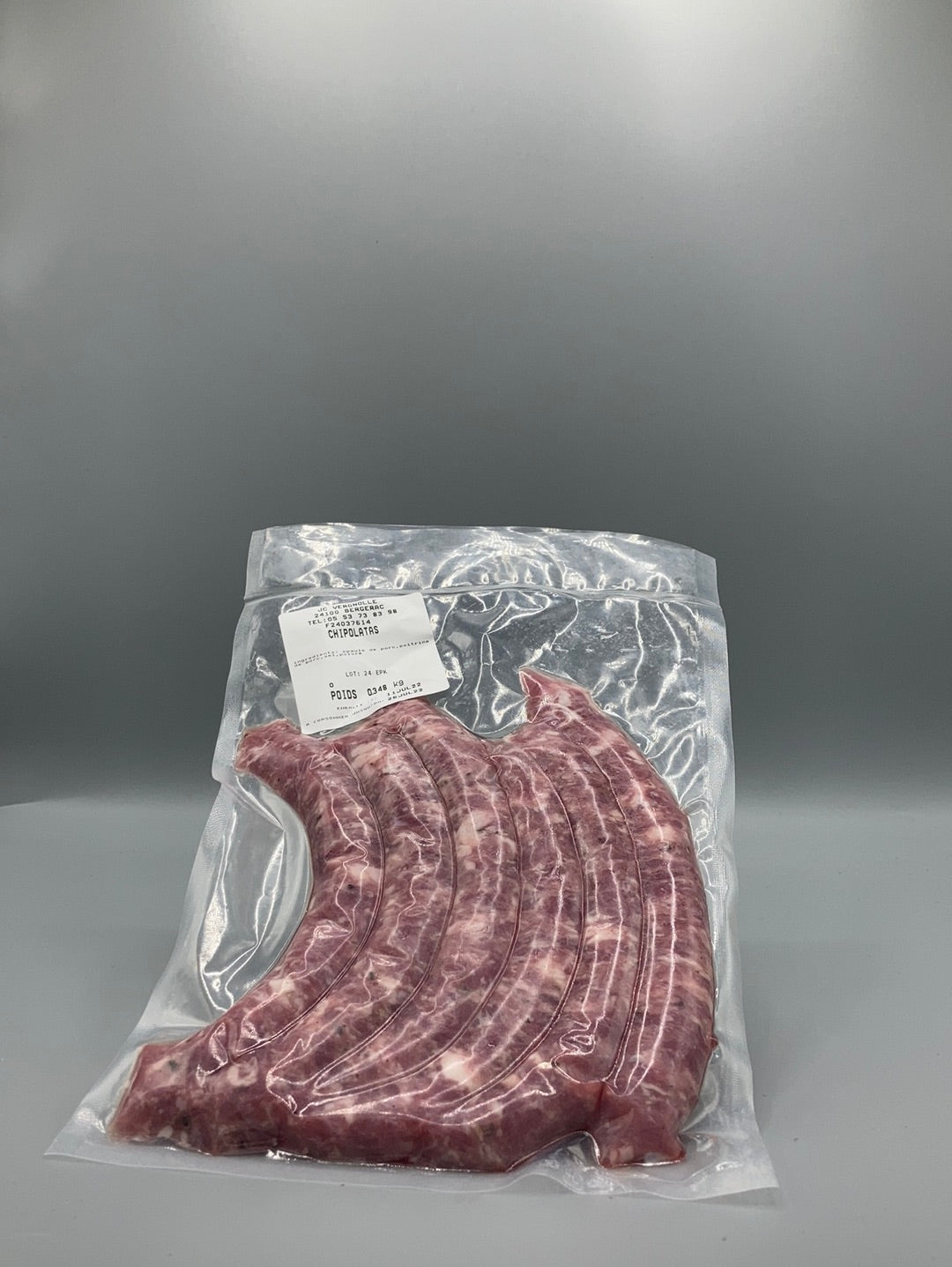 CHIPOLATAS PORC - VERGNOLLE