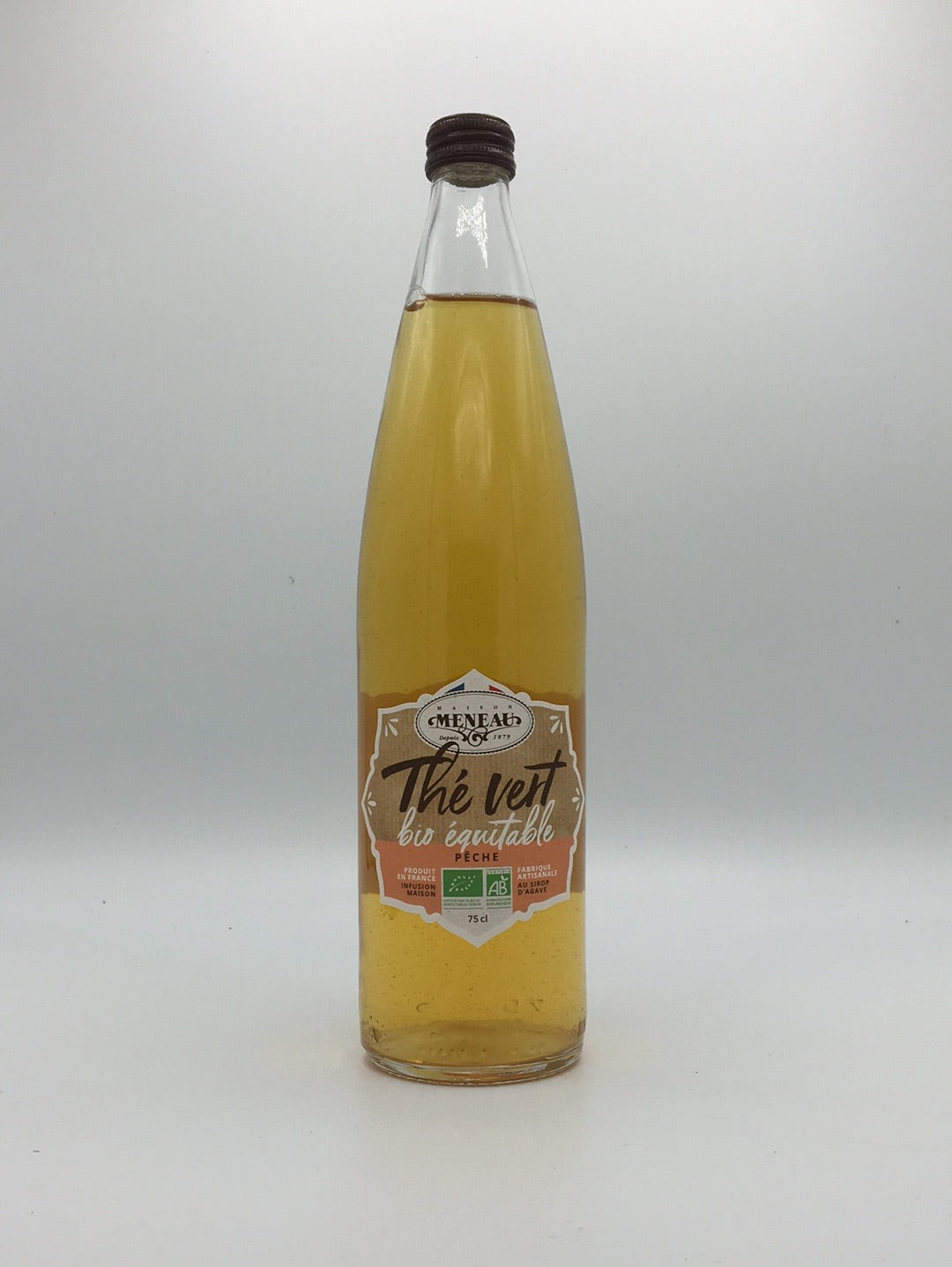 MENEAU THÉ VERT PECHE 75CL