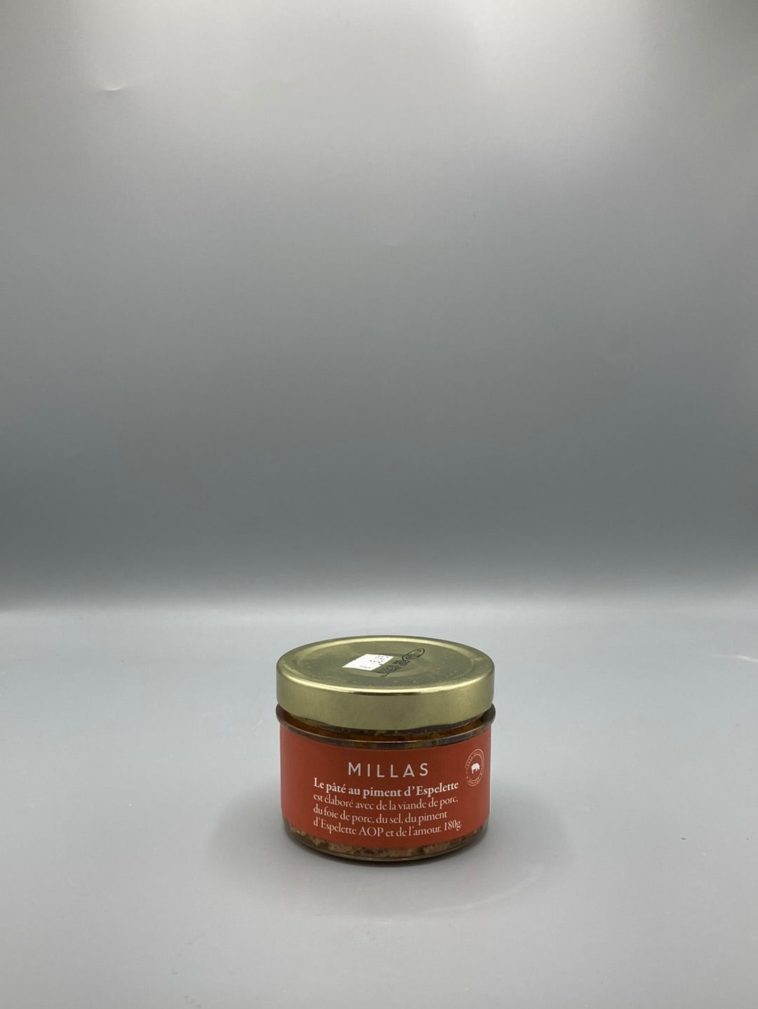 LE PÂTÉ AU PIMENT D’ESPELETTE 180G